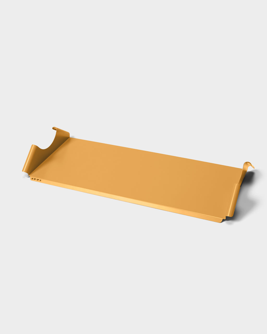 Pedestal Moon Tray Shelf - Apricot