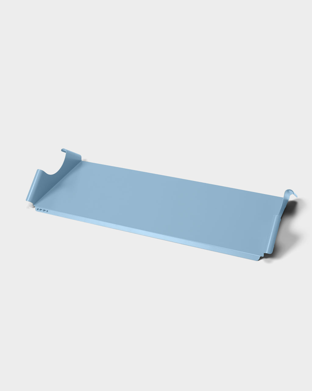 Pedestal Moon Tray Shelf - Powder Blue