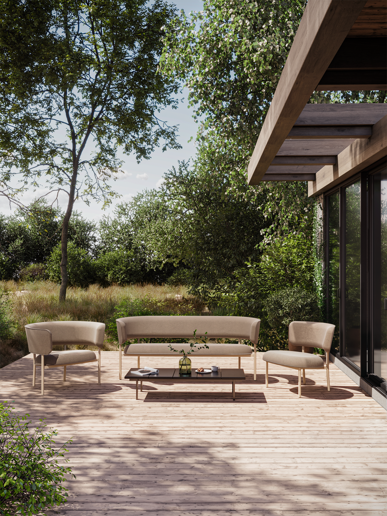 Møbel Copenhagen FONT Outdoor Lounge Sofa