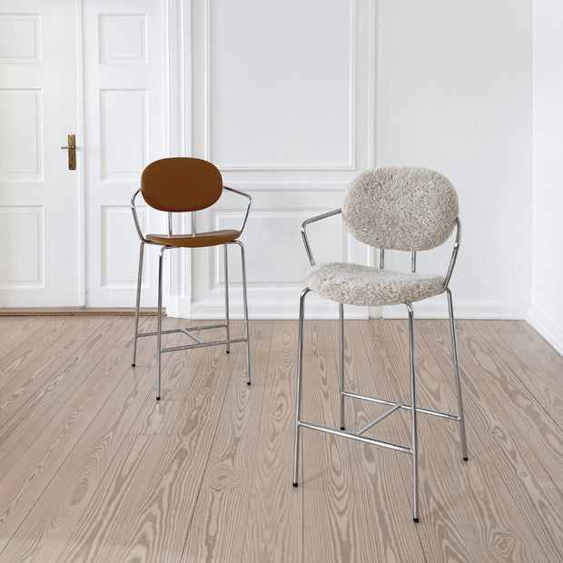 Sibast  PIET HEIN Bar Chair, Fully Upholstered With Armrest