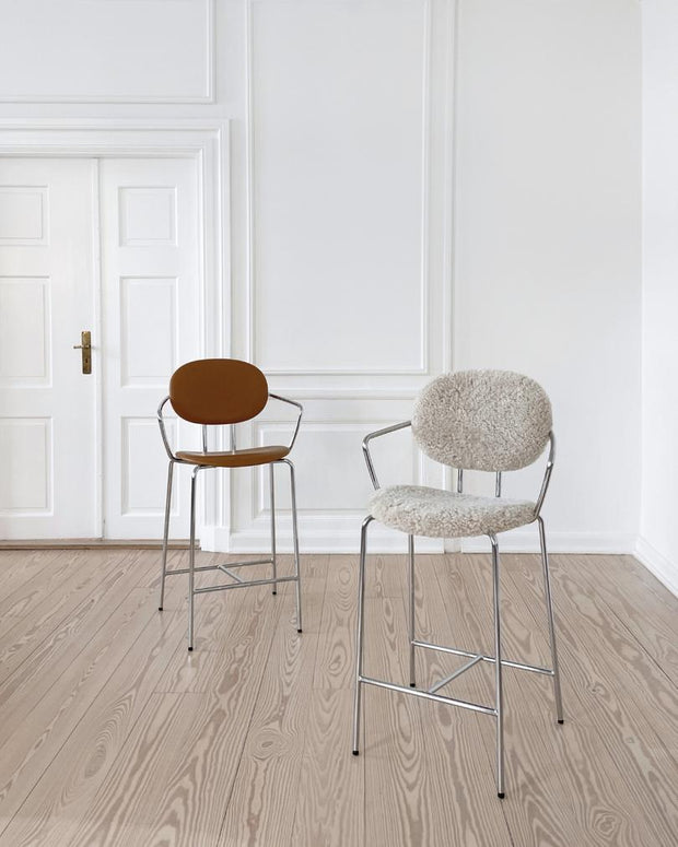 Sibast  PIET HEIN Bar Chair, Fully Upholstered With Armrest
