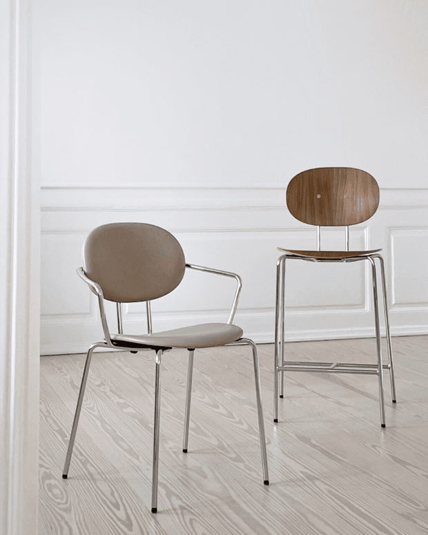 Sibast  PIET HEIN Bar, Wooden Seat, Without Armrest