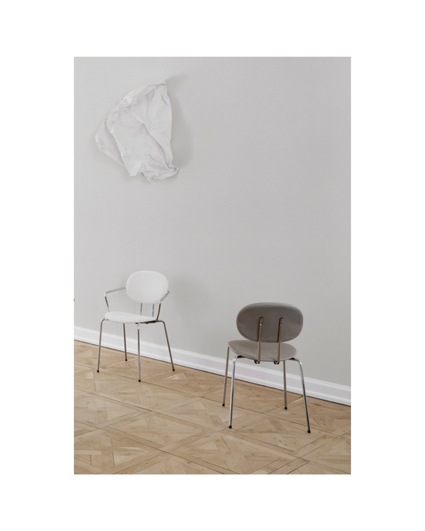 Sibast  PIET HEIN Dining Chair, Fully Upholstered With Armrest