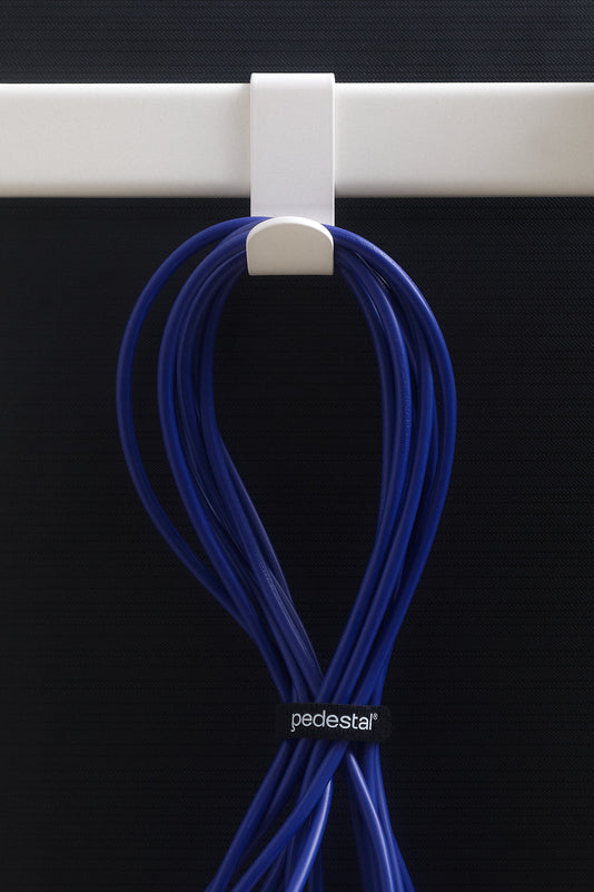 Pedestal Velcro Cable Ties - Black