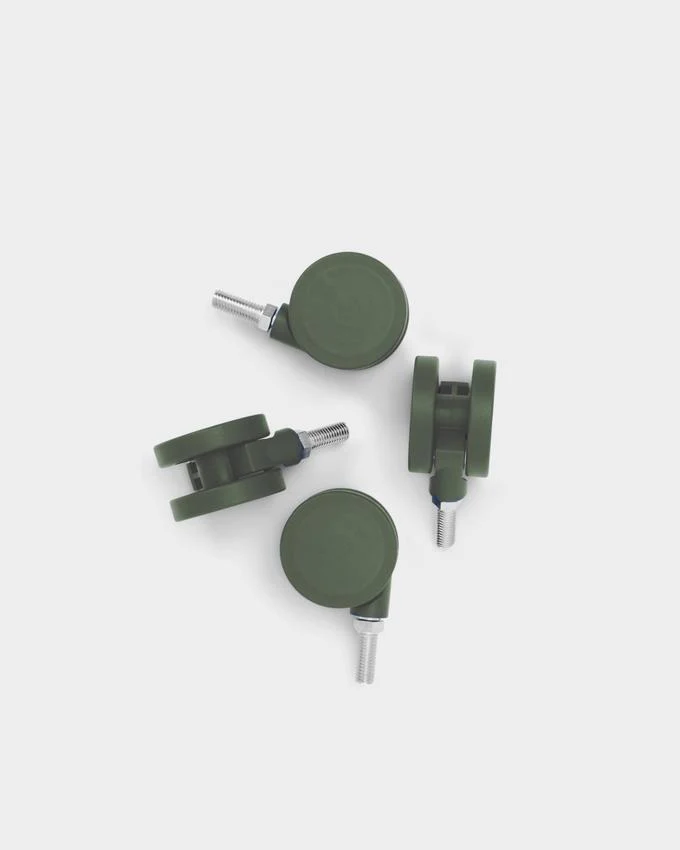 Pedestal Moon Rollin' Wheels - Mossy Green