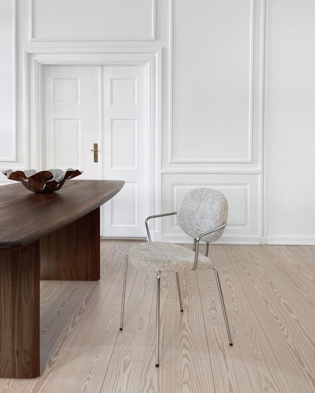 Sibast  PIET HEIN Dining Chair, Fully Upholstered With Armrest
