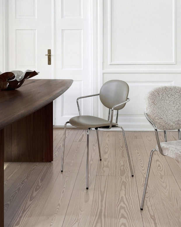 Sibast  PIET HEIN Dining Chair, Fully Upholstered With Armrest