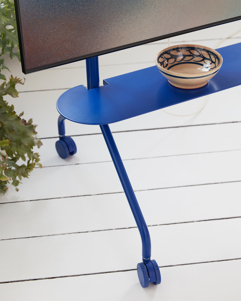 Pedestal Pipe Shelf - Ultra Marine