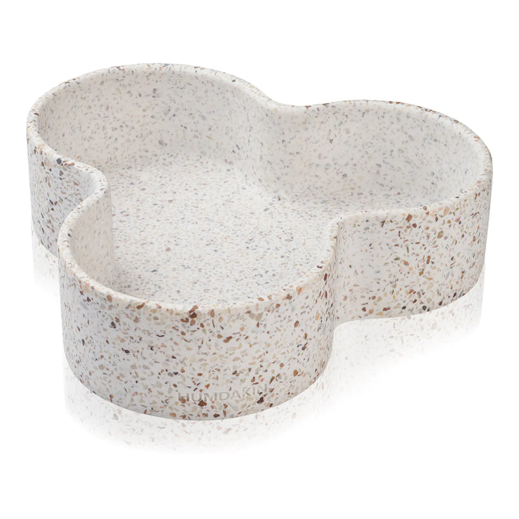Humdakin Pisa Red/beige Terrazzo Bowl