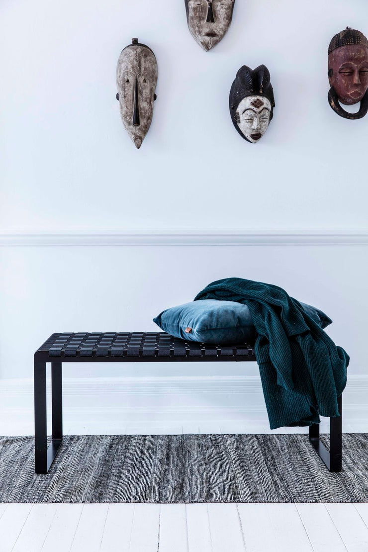 Bent Hansen Plaited Bench Nylon, Black