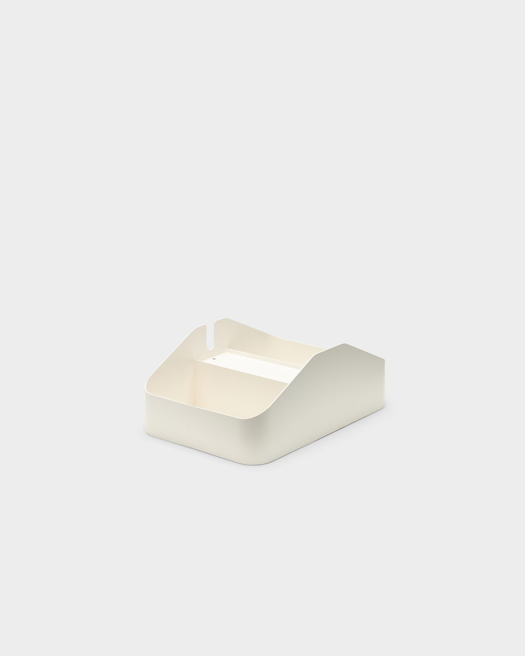 Pedestal Power Bar Tray Double - Pearl
