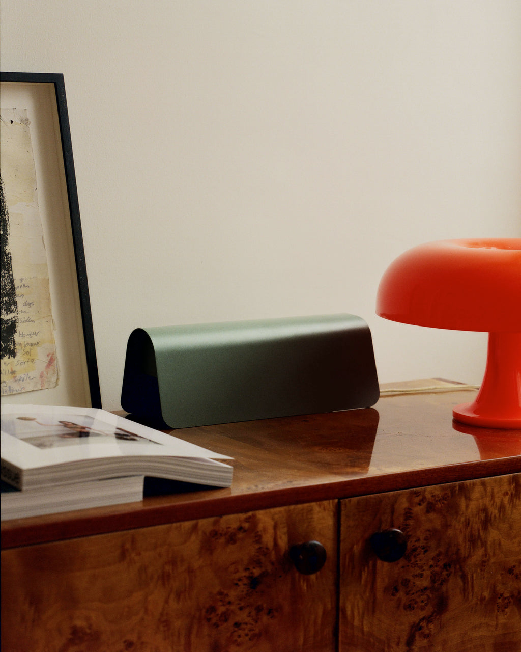 Pedestal Power Shell - Mossy Green