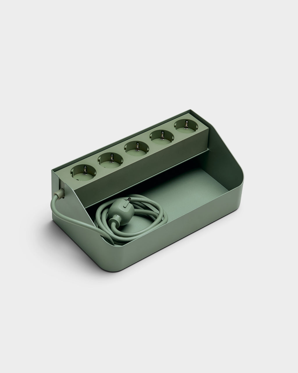 Pedestal Power Beam Tray - Mossy Green