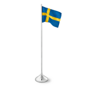 Rosendahl Table Flag (Swedish)