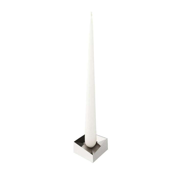 STOFF Nagel Reflect Candle Holder, Large, Chrome