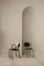 Sibast Piet Hein Chair Black Edition Without Armrest