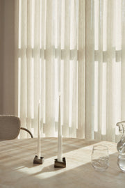 STOFF Nagel Large Taper Candles by Ester & Erik, Off White, Set of 4