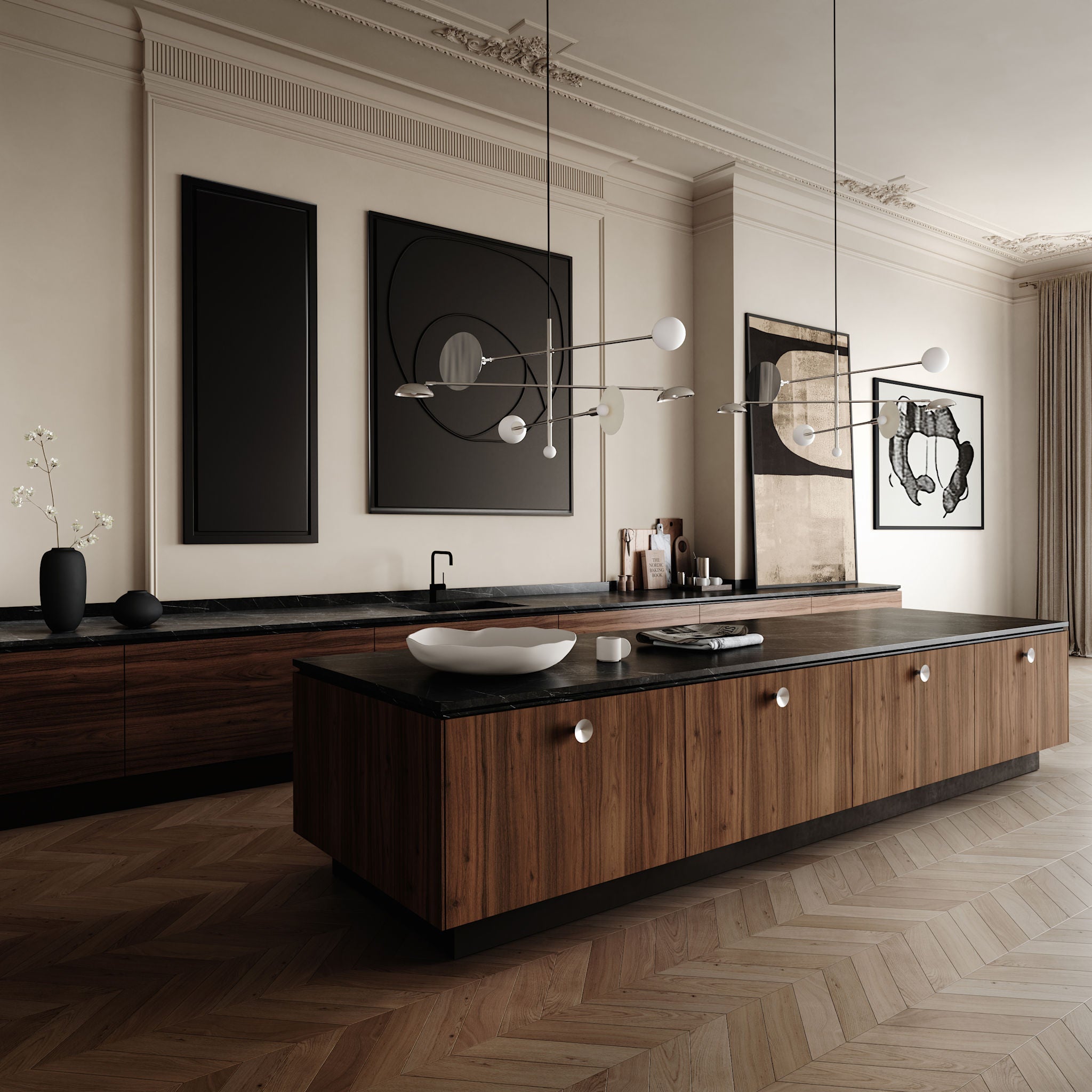 101 Copenhagen HiHat Knobs, Maxi - Chrome, Set of 2