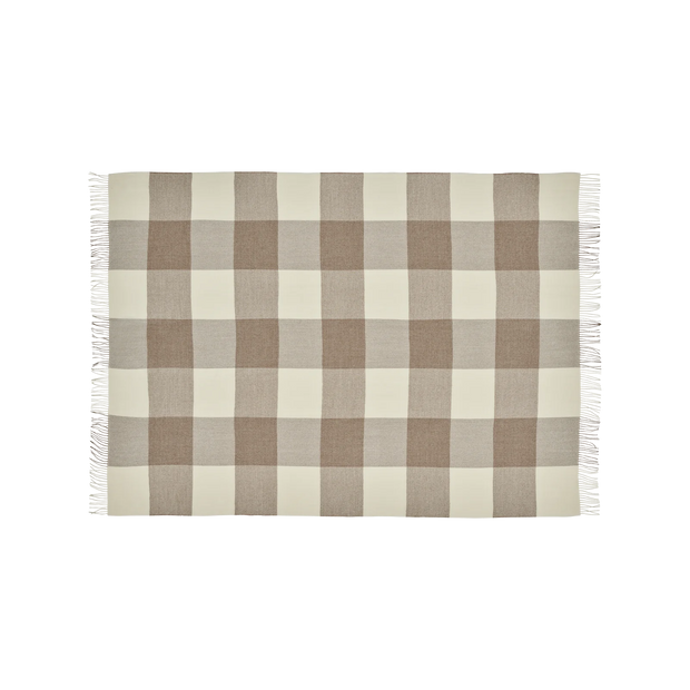 Silkeborg Uldspinderi Santa Fe Throw - Walnut Brown