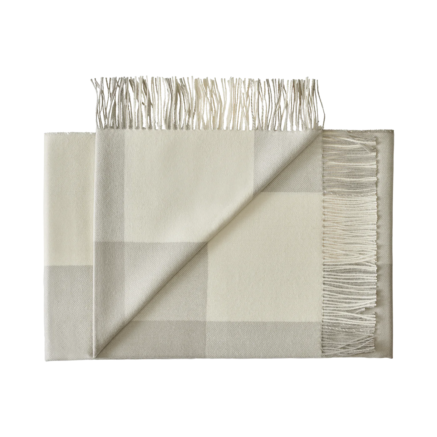 Silkeborg Uldspinderi Santa Fe Throw - Limestone