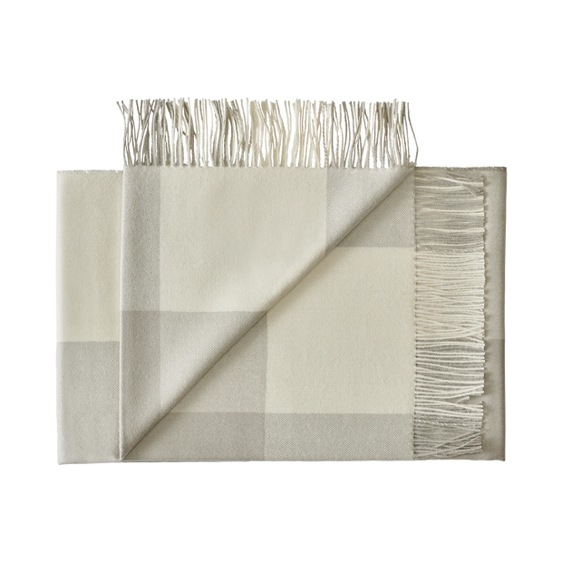 Silkeborg Uldspinderi Santa Fe Throw - Limestone