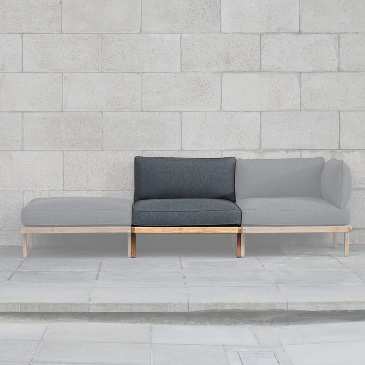 Sibast RIB Sofa Module Back Incl. cushion