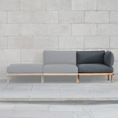 Sibast Rib Sofa Module Corner Incl. Cushion