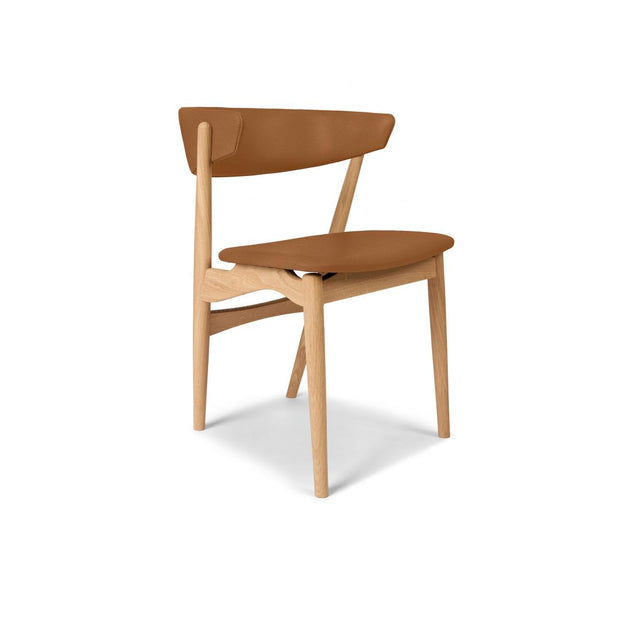 Sibast No 7 Dining Chair, Fully Upholstered