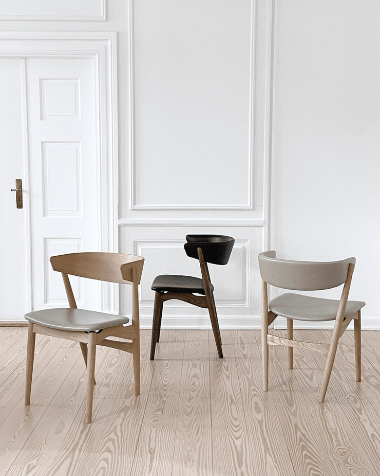 Sibast No 7 Dining Chair, Fully Upholstered