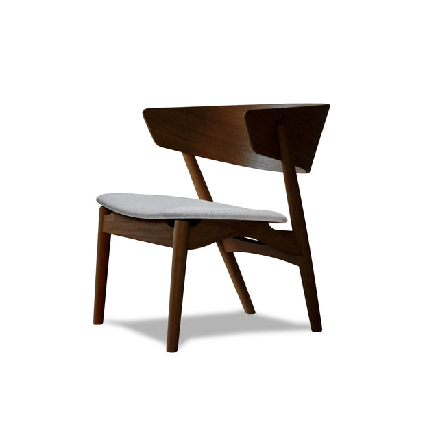 Sibast No 7 Lounge Chair, Wooden Backrest