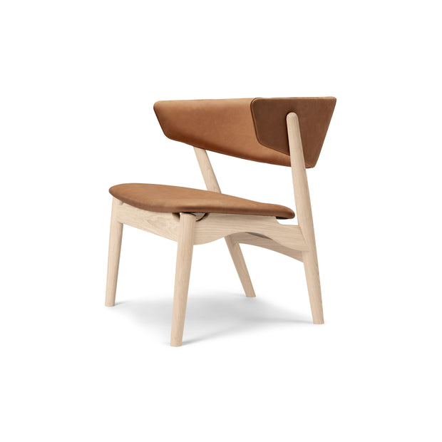 Sibast No 7 Lounge Chair, Fully Upholstered