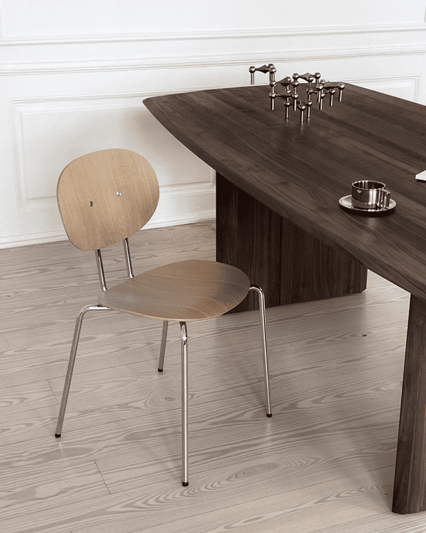 Sibast  PIET HEIN Dining Chair, Wooden Seat, Without Armrest