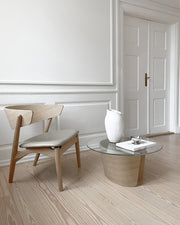 Sibast No 7 Lounge Chair, Wooden Backrest
