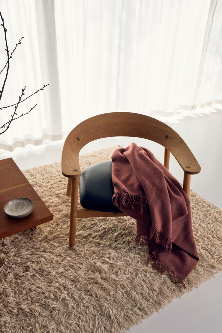 Silkeborg Uldspinderi Season Throw - Rosewood