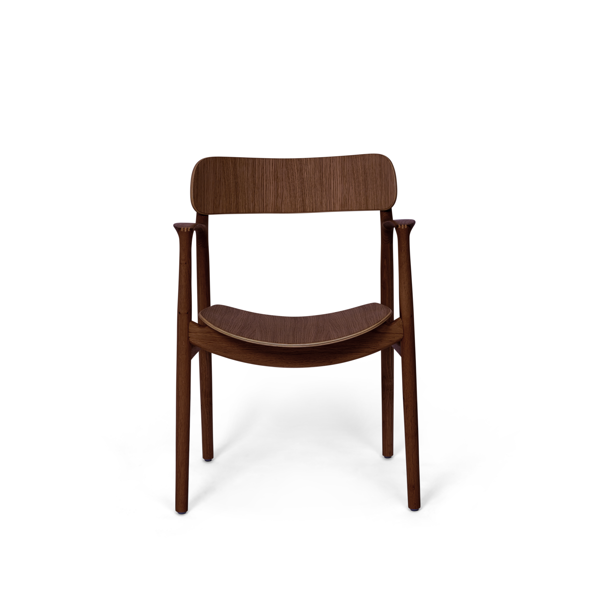 Bent Hansen Asger Chair, Smoked Oak