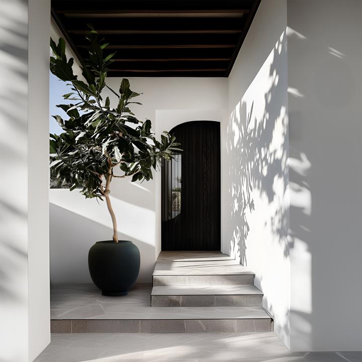 101 Copenhagen Sunao Plant Pot, Big - Black