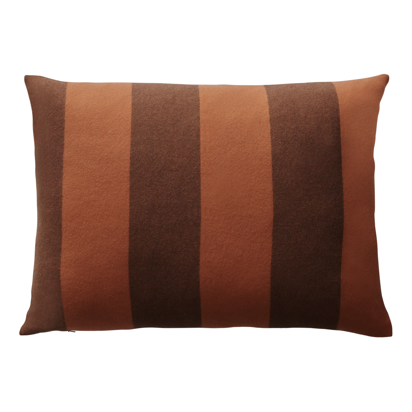Silkeborg Uldspinderi The Sweater Polychrome Cushion - Orange/Brown