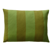 Silkeborg Uldspinderi The Sweater Polychrome Cushion - Green / Sage