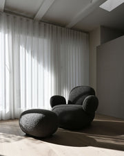 101 Copenhagen Toe Ottoman - Deep Taupe (A2635)