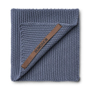 Humdakin Knitted Dishcloth - Blue Stone