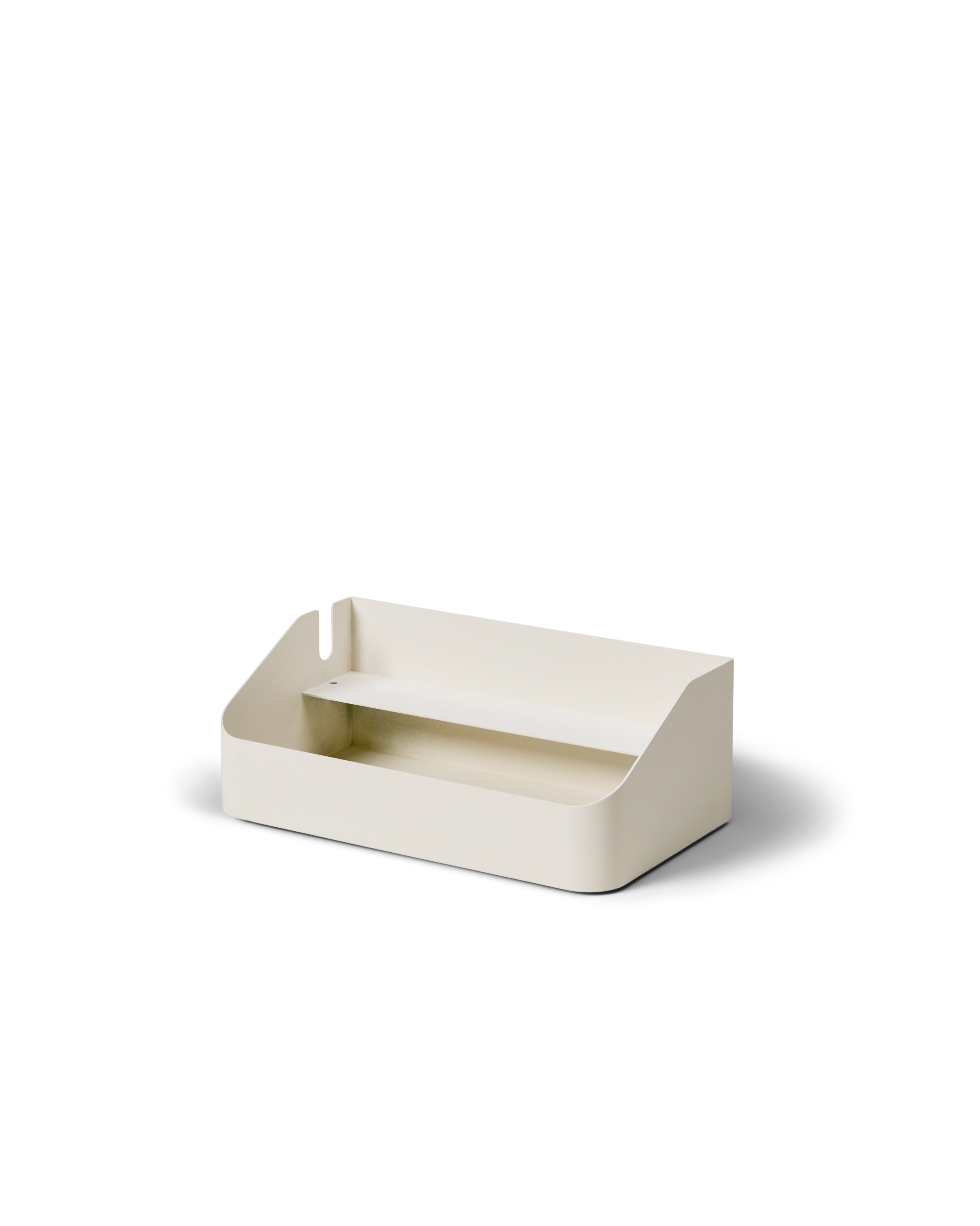 Pedestal Power Beam Tray - Pearl