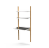 MAZO MOD Shelving System with Aluminum and Oak