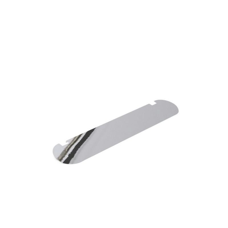 Pedestal Pipe Shelf - Chrome
