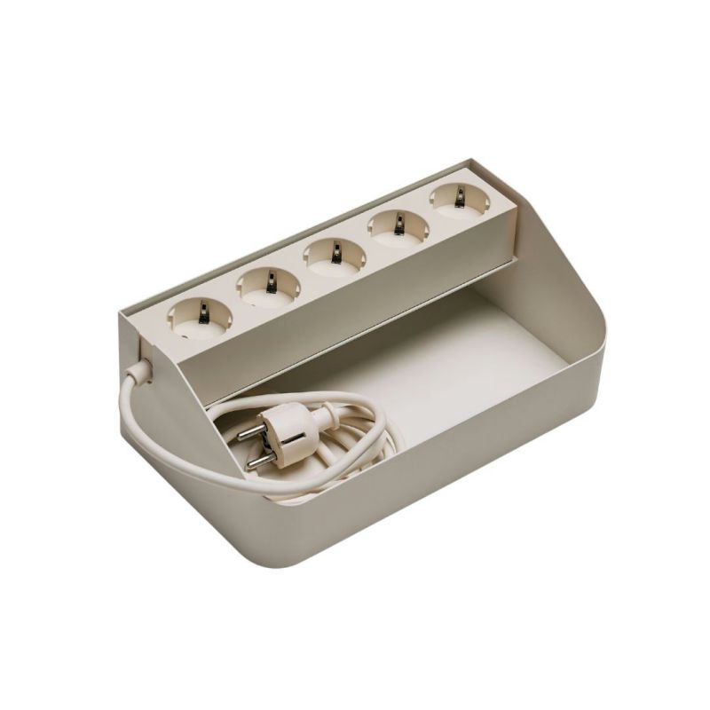 Pedestal Power Beam Tray - Pearl