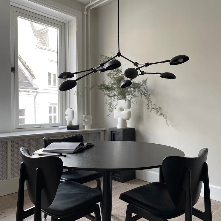 Drop Chandelier, Mini - Burned Black - 101 CPH