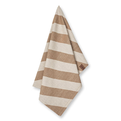 Humdakin Recycled Cotton Tea Towels, 2 pack - Beige Candy