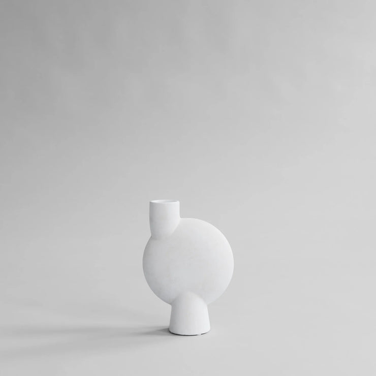 101 Copenhagen Sphere Vase Bubl, Medio - Bone White