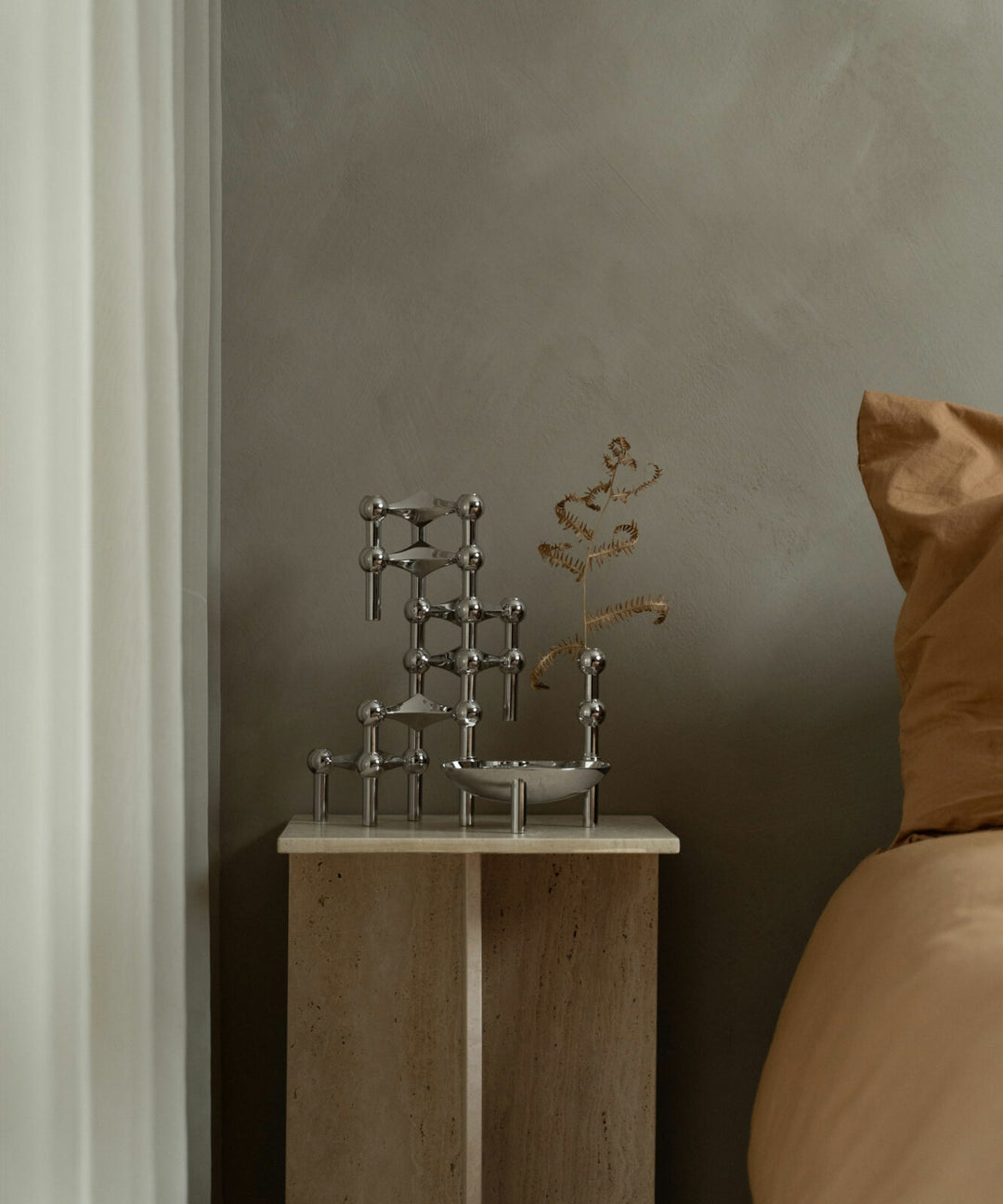 STOFF NAGEL クローム 3点 第2弾 STOFF Copenhagen STOFF Nagel candleholder, set of 3, chrome