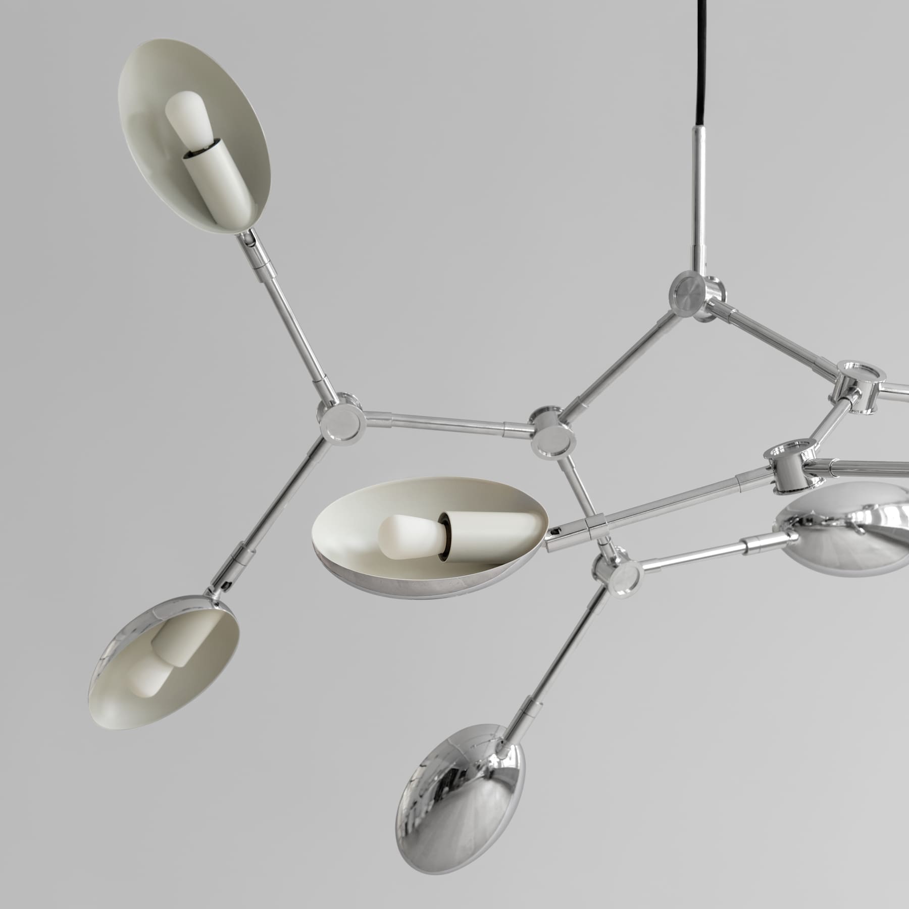 101 Copenhagen Drop Chandelier - Mini Chrome, (UL N/A)