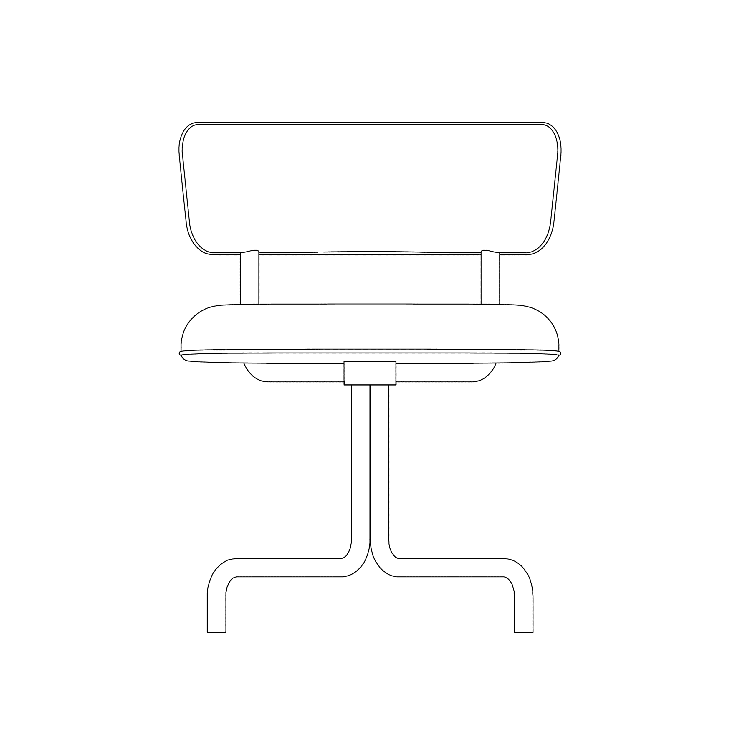 Møbel Copenhagen FONT Swivel Chair